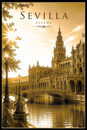 Seville. Spain.  S/N: 100.03.001 Fine Art Poster