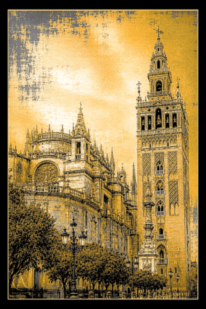 SEVILLE. SPAIN  S/N 100.03.003 FINE ART POSTER